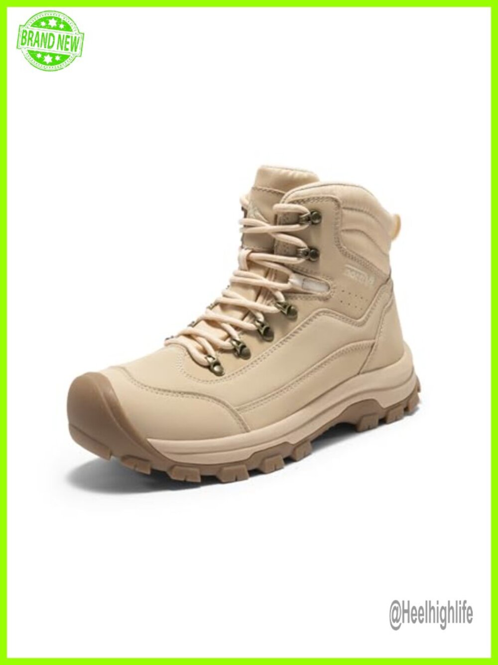 Waterproof Women's Hiking Boots Ankle High Traction Outdoor